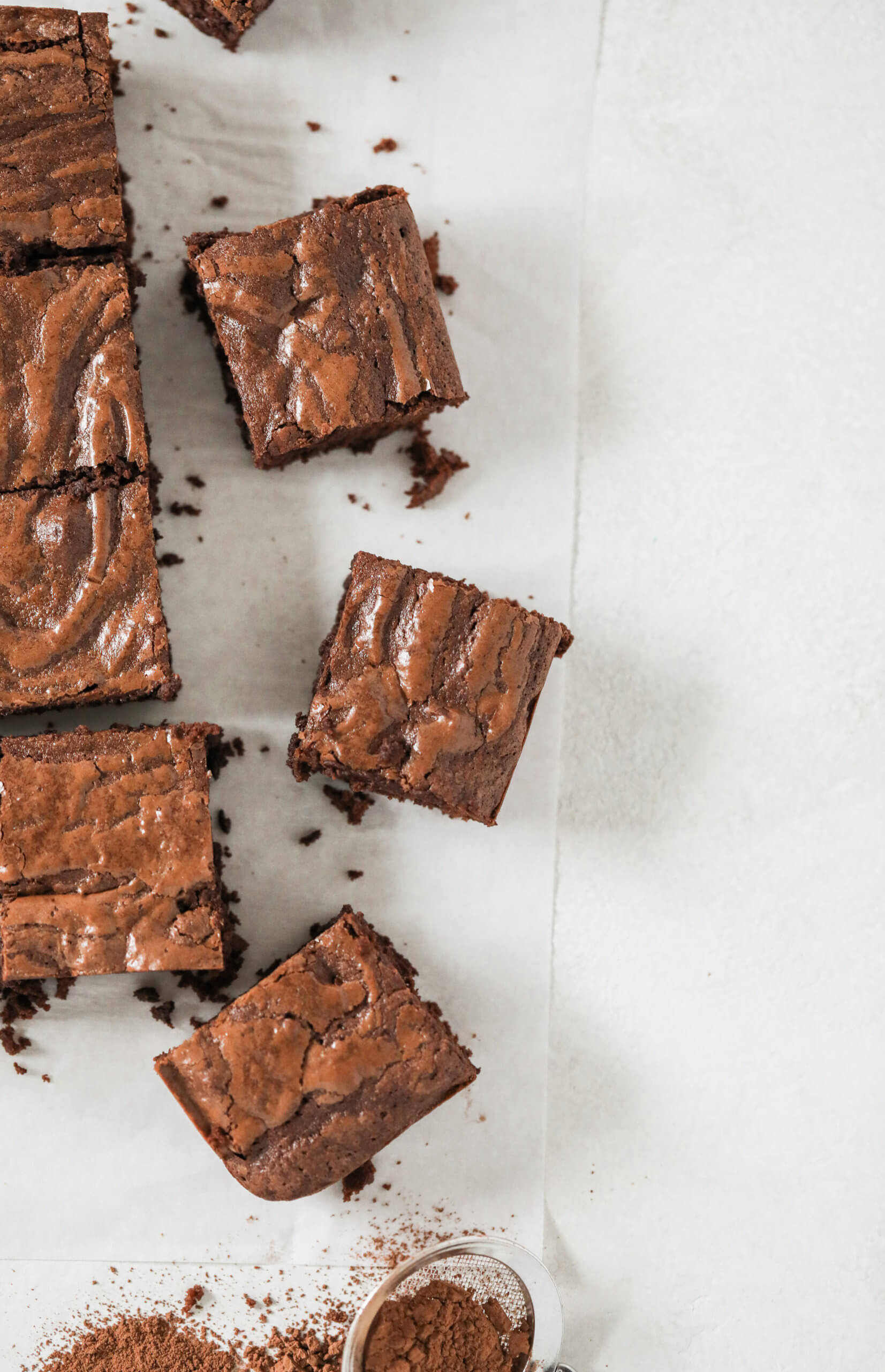 Fudgy Oat Flour Brownies — Jessi's Kitchen
