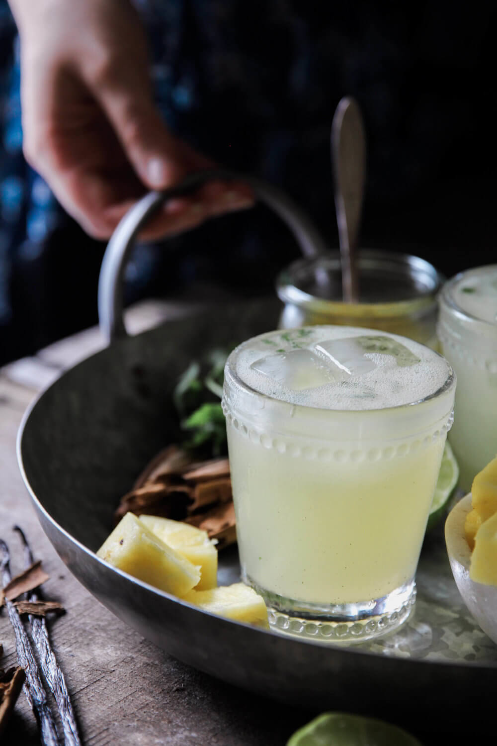 Spiced Pineapple and Cilantro Margaritas — Jessi's Kitchen
