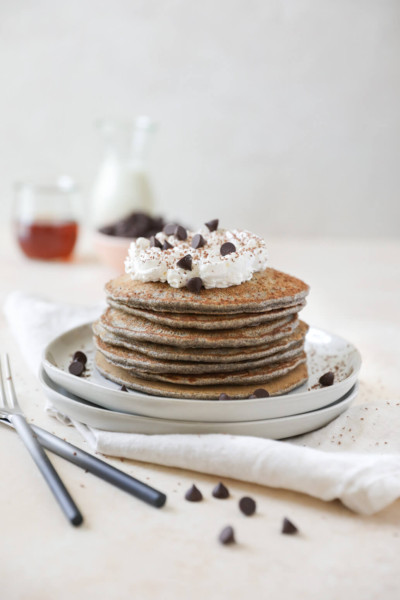 Chocolate Chip Buckwheat Pancakes: Jessi's Kitchen