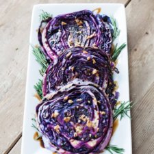 Red Cabbage Steaks-image