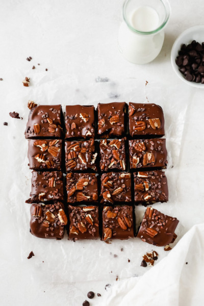 Fudgy Almond Flour Ganache Brownies: Jessi's Kitchen