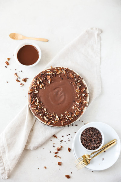 Vegan Coffee Cacao Cheesecake: Jessi's Kitchen
