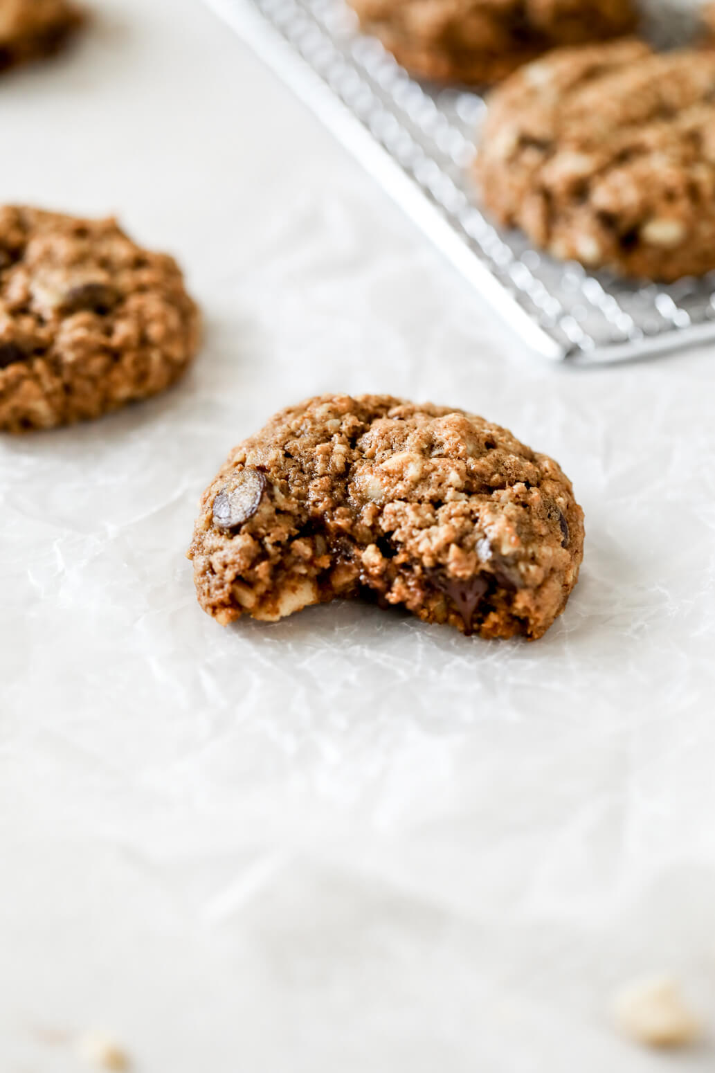 Hazelnut Chocolate Chip Oatmeal Cookies: Jessi's Kitchen