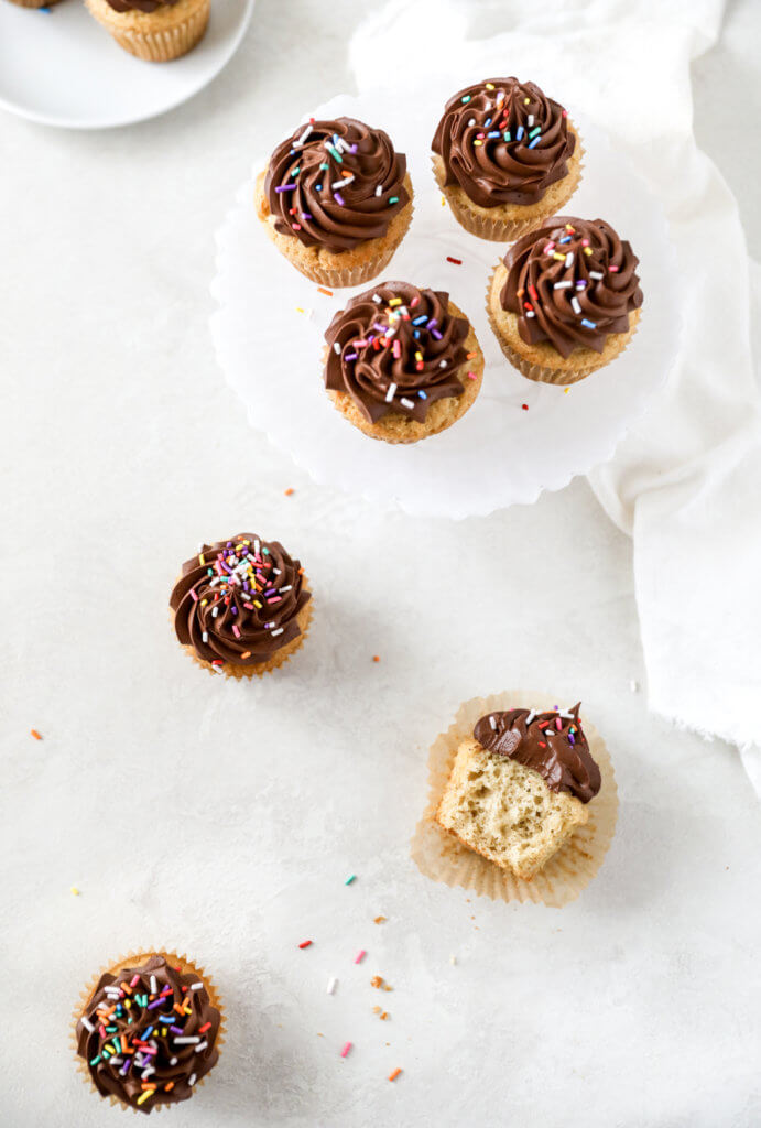 How to Make the Best Gluten-free Vanilla Cupcakes from Scratch: Jessi's Kitchen