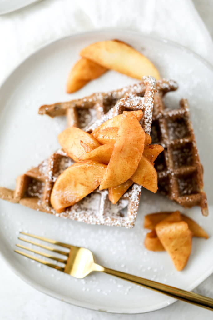 Gluten-free Apple Cider Buckwheat Waffles: Jessi's Kitchen