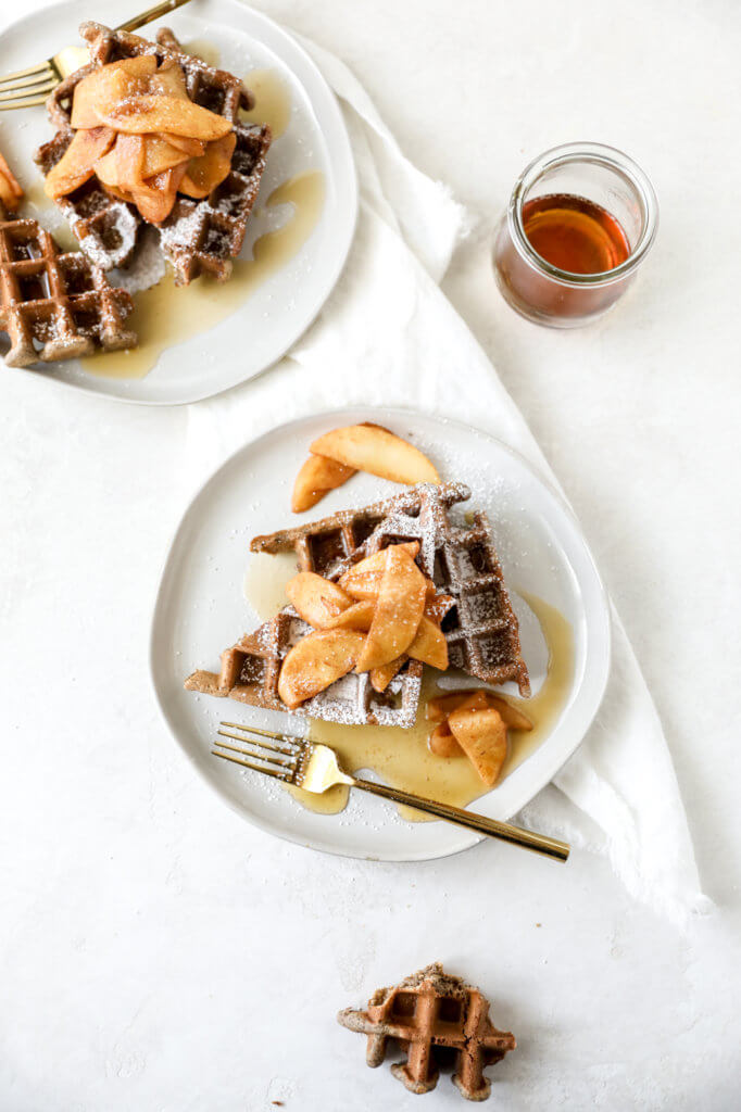 Apple Cider Buckwheat Waffles: Jessi's Kitchen