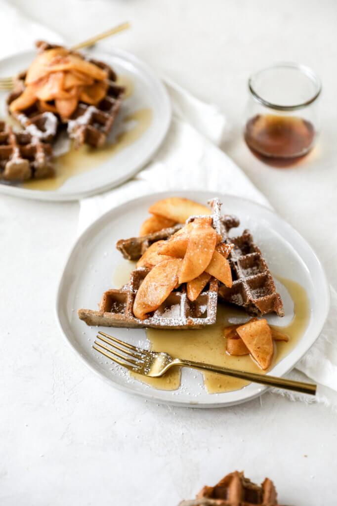 Apple Cider Buckwheat Waffles: Jessi's Kitchen