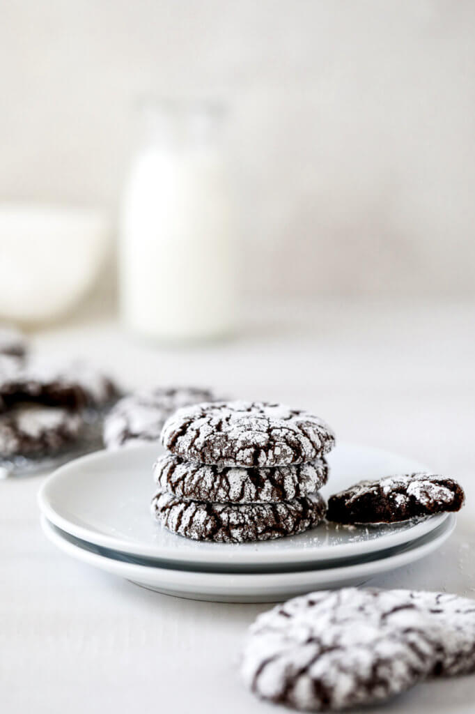 Gluten-free Chocolate Crinkle Cookies: Jessi's Kitchen