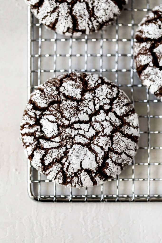 The Best Gluten-free Chocolate Crinkle Cookies: Jessi's Kitchen