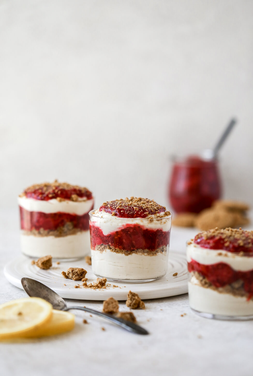 Vegan Lemon Mousse With Berries Jessi S Kitchen