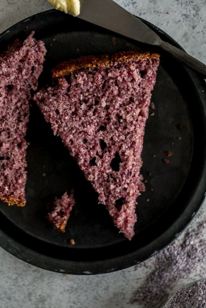 Blue Corn Cornbread