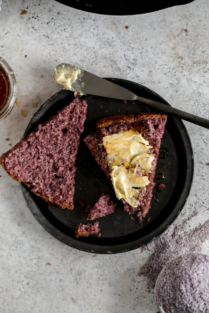 Blue Corn Cornbread