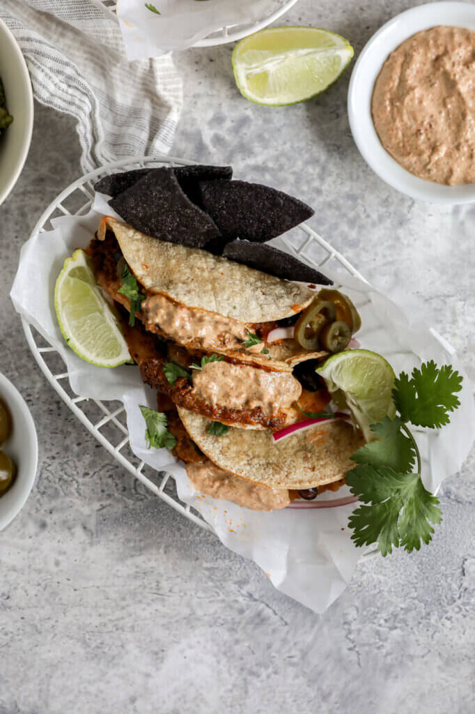 Crispy Chipotle Ranch Tacos