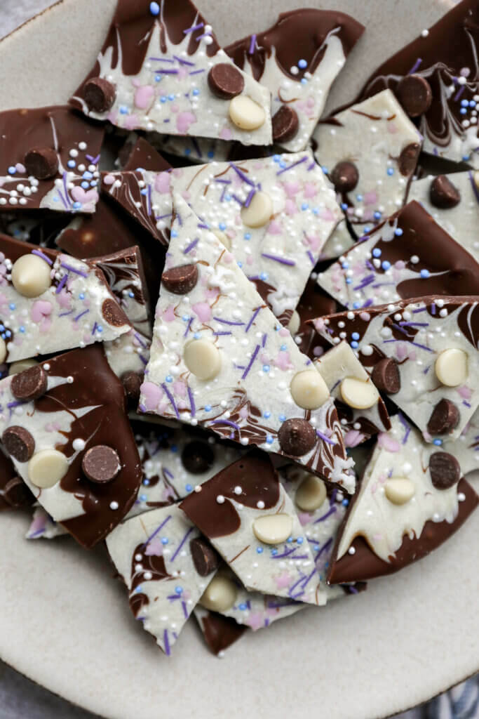 Easy Kid Friendly Chocolate Bark